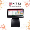 kasa hit 12 s 80mm tiskárnou a řezačkou