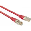 SOLARIX patch kabel CAT5E UTP PVC 1m červené