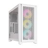 CORSAIR iCUE 4000D RGB AIRFLOW/Midi Tower/Transpar./Bílá