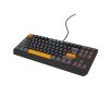 Genesis herní klávesnice THOR 230/TKL/RGB/Outemu Red/Drátová USB/US layout/Anchor Positive Šedá