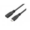 PremiumCord Prodlužovací kabel USB 3.2 generation 2, C/male - C/female, 1,5m