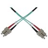 Optický patch kabel duplex SC-SC 50/125 MM 5m OM3
