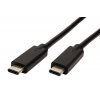 PremiumCord USB-C kabel ( USB 3.1 generation 2, 3A, 10Gbit/s ) černý, 0,5m