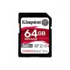 Kingston Canvas React Plus/SDHC/64GB/300MBps/UHS-II U3 / Class 10