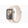 Apple Watch S9 Cell/45mm/Starlight/Sport Band/Starlight