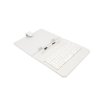 AAIREN AiTab Leather Case 2 with USB Keyboard 8" WHITE (CZ/SK/DE/UK/US.. layout)