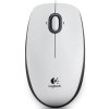 Logitech B100/Kancelářská/Optická/800 DPI/Drátová USB/Bílá