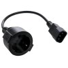 kabel c tech sitovy adapter c14 m schuko f 15 cm i s