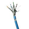 DATACOM F/FTP drát CAT6A Eca LSOH 500m cívka modrý