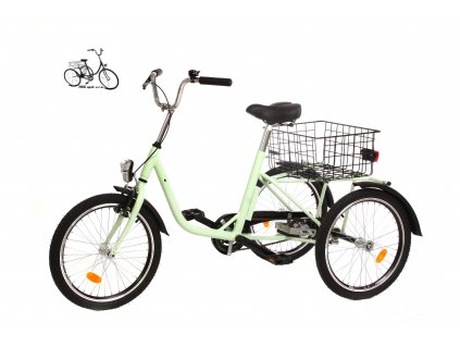 Tříkolka JUNIOR 20 - Torpédo (1) titulka - zelená