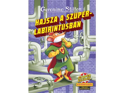 Geronimo Stilton : Hajsza a szuperlabirintusban - Különkiadás - több mint 50 rejtvénnyel!