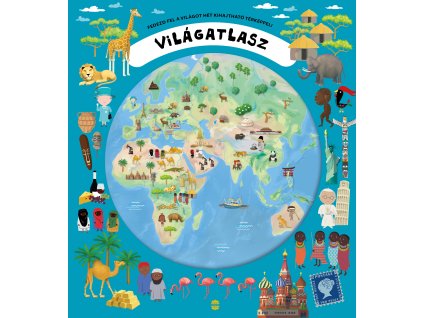 Világatlasz - Fedezd fel a világot hét kihajtható térképpel!