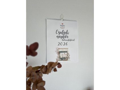 Itsipitsi Családi Naptár bakancslistával 2026