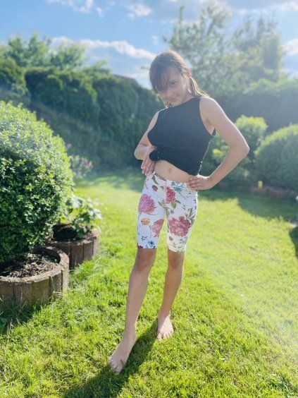 Dívčí úpletové kraťasy WEDDING