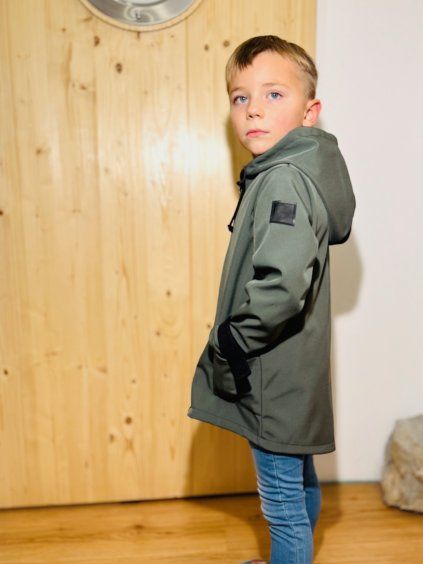 Chlapecká SOFTSHELLOVÁ BUNDA s fleecem CYPRESS