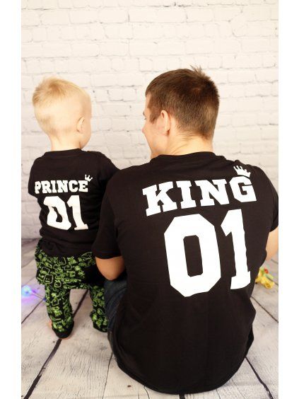 Triko ROYAL FAMILY BLACK - Chlapeček