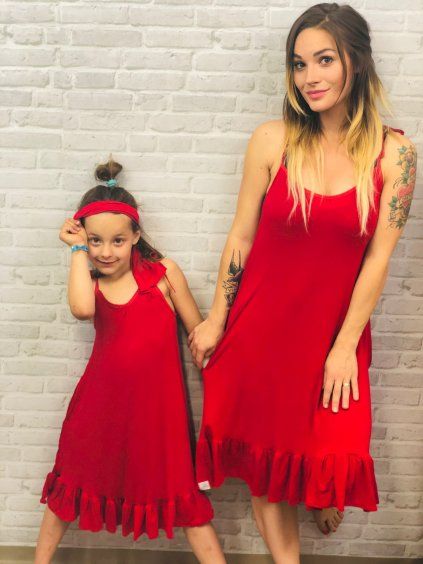 Šaty KARKULKA - Holčička