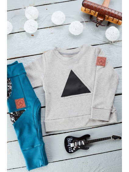 Mikina NEW Beginning Light Grey - Chlapeček