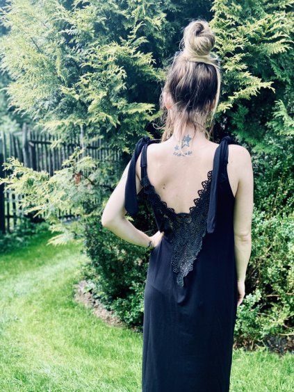 Šaty PARIS BLACK - Maminka