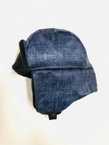 SOFTSHELLOVÁ beranice JEANS - Chlapeček