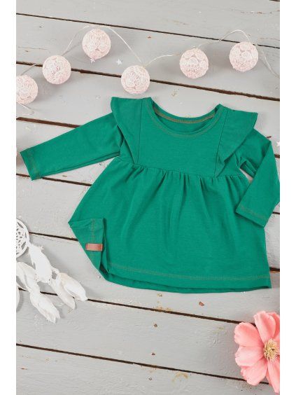 Triko VIKTORIE EMERALD ( dlouhý rukáv ) - Holčička