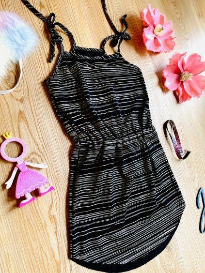 Tílko GOLDIE Black - Holčička