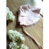 Klobouček APRICOT MUŠELÍN - Holčička/Maminka