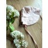 Klobouček APRICOT MUŠELÍN - Holčička/Maminka