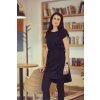 Šaty TRIPLE BLACK - Maminka