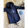 Mikina parka NEW BEGINNING BLACK WARMKEEPER - Chlapeček