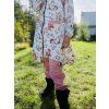 Dívčí Softshellové kalhoty s fleecem PINK ANIMALS