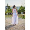 DÁMSKÉ Šaty MARSEILLE WHITE mušelín