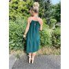 DÁMSKÉ Šaty DEMI LONG EMERALD mušelín