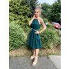 DÁMSKÉ Šaty DEMI LONG EMERALD mušelín