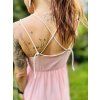 Lehoučké DÁMSKÉ Viskózové Šaty VAMP SHORT LIGHT PINK