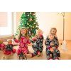 Pyžamo Jingle Bells BLACK - Maminka