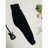 DÍVČÍ ROSTOUCÍ SOFTSHELLOVÉ baggy s fleecem BLACK HEARTS
