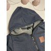 Chlapecká Mikina parka HERO DENIM WARMKEEPER