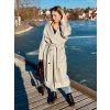 DÁMSKÝ OVERSIZE kabát Sporty LONG