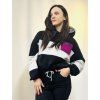Dámská PATCHWORK Oversize Hoodie 1