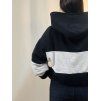 Dámská PATCHWORK Oversize Hoodie 1