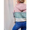 Dámská PATCHWORK Oversize Hoodie 3