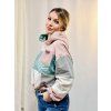 Dámská PATCHWORK Oversize Hoodie 3