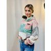 Dámská PATCHWORK Oversize Hoodie 3