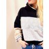 Dámská PATCHWORK Oversize Hoodie 4