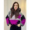 Dámská PATCHWORK Oversize Hoodie 5