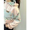Dámská PATCHWORK Oversize Hoodie 8