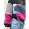Dámská PATCHWORK Oversize Hoodie 18