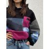 Dámská PATCHWORK Oversize Hoodie 18
