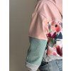 Dámská PATCHWORK Oversize Hoodie 20